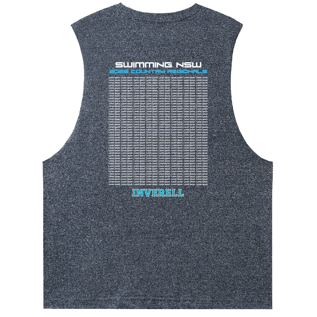 INVERELL: 2026 NSW Country Regionals Tank - Navy Marl