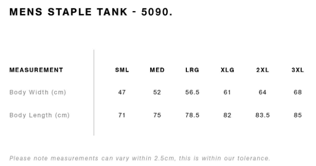 Bowen Swim Club Tank - White