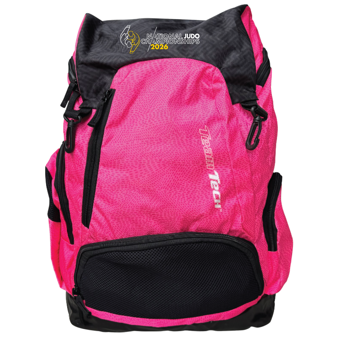 2026 Judo Australia Championship Backpack - Pink