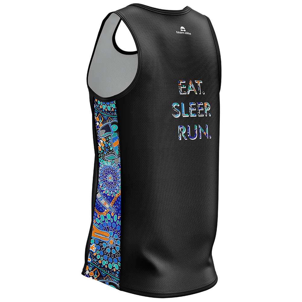 Eat Sleep Run Singlet