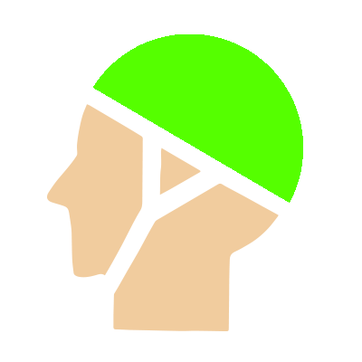 Plain Fluro Surf Life Saving Caps