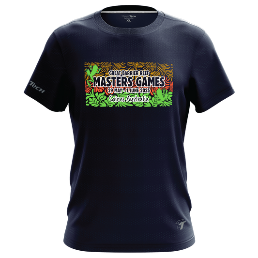 2025 GBRMG Sports Performance 'Names' Tee - Navy