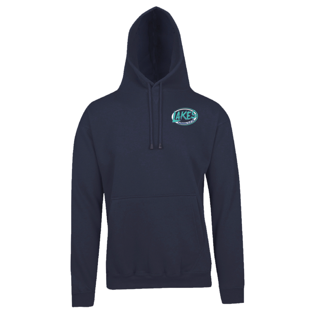 Lakes Swimming Club Kangaroo Pocket Hoodie - Navy