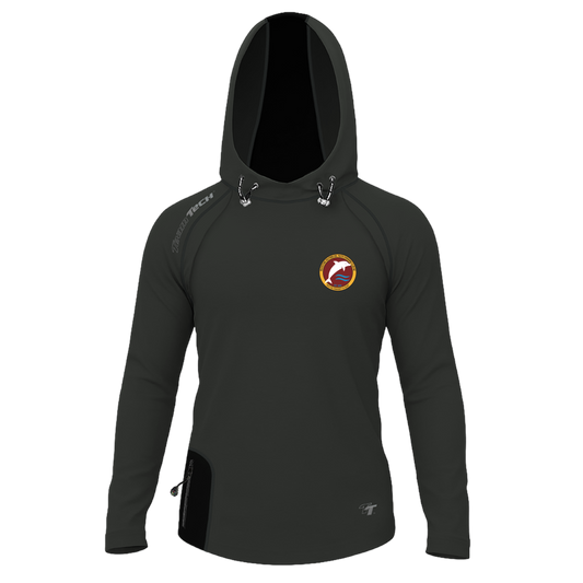 Riverstone Dolphins TeamTech Performance Hoodie - Charcoal