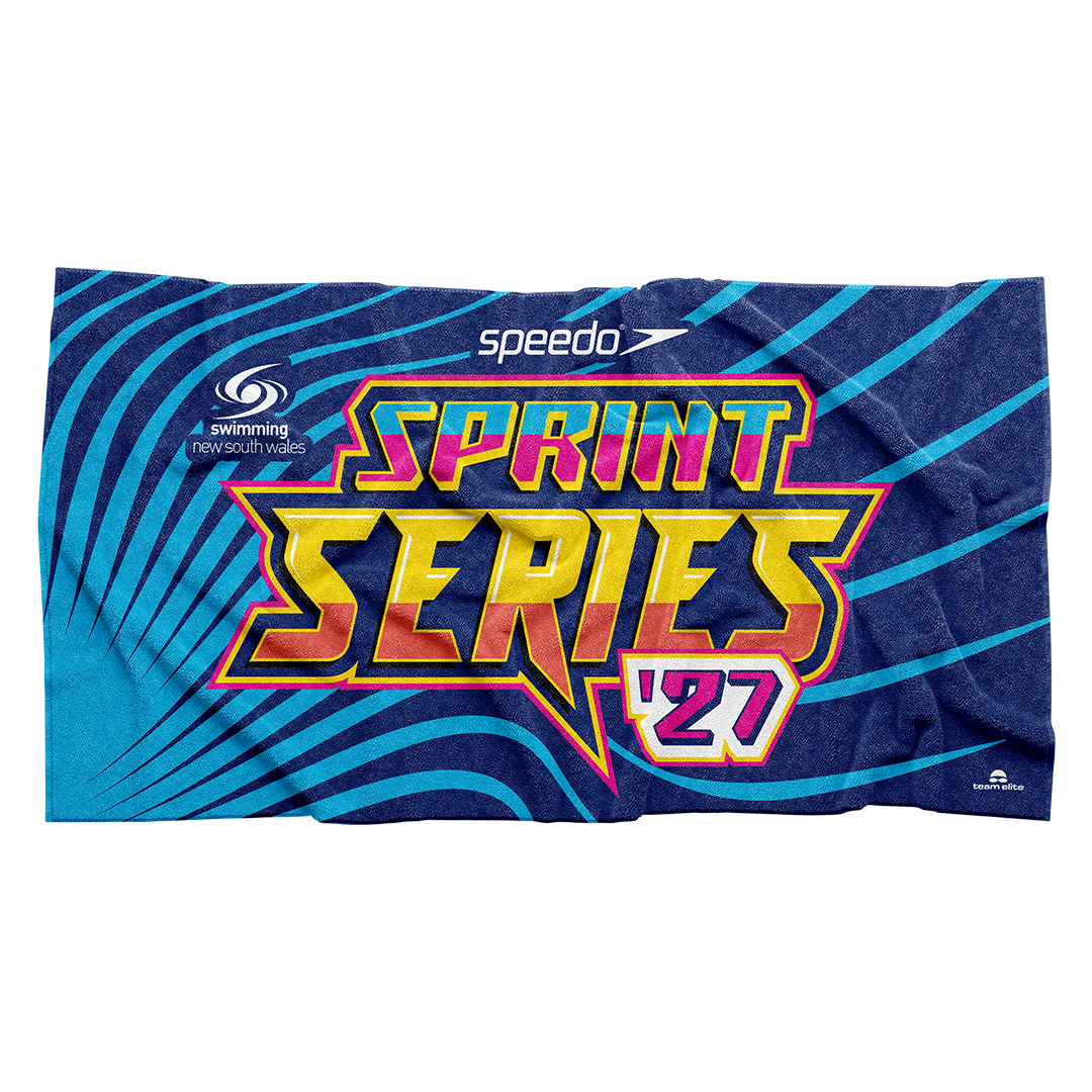 2027 SNSW Speedo Sprint Series Beach Towel