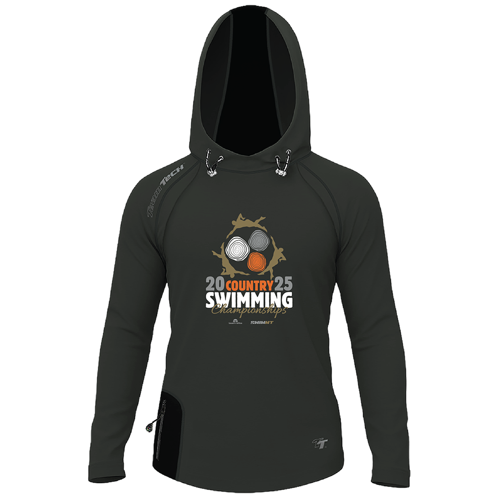2025 Country Championships TeamTech Performance Hoodie - Charcoal