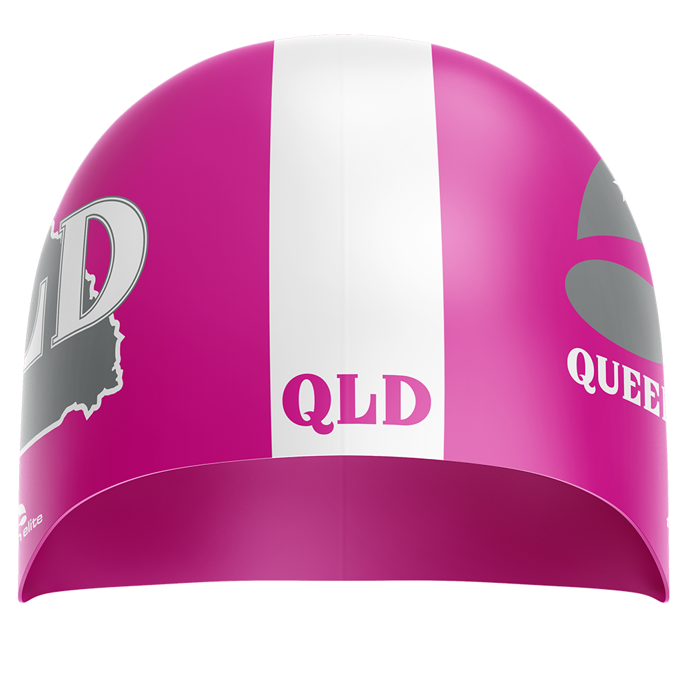 Queenslander Swim Cap - Pink