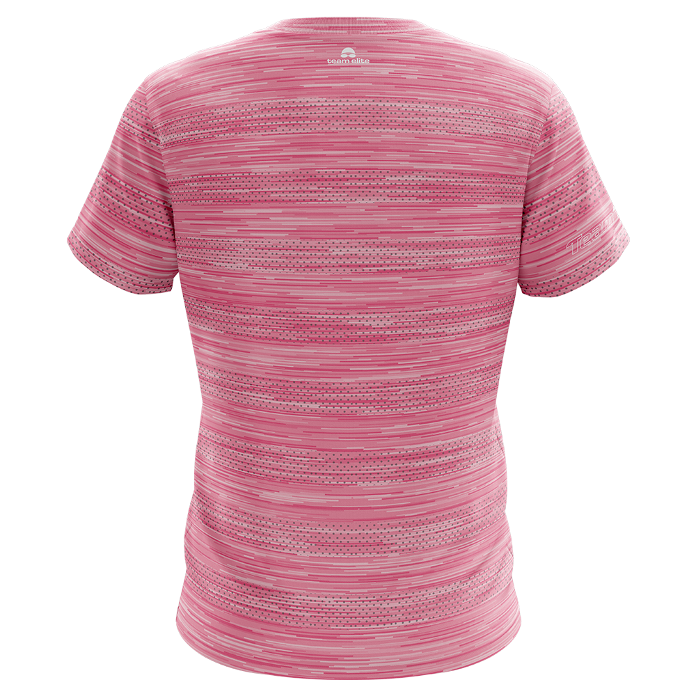 TeamTech Sports Performance Tee - Pink Marl