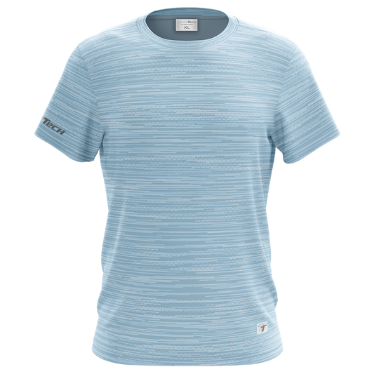 TeamTech Sports Performance Tee - Sky Blue