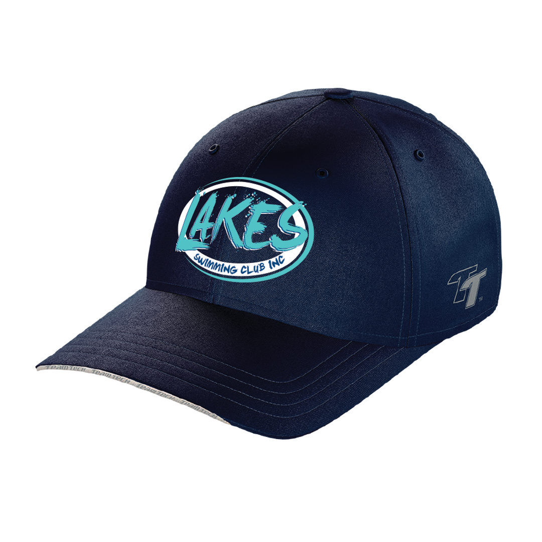 Lakes Swimming Club TeamTech Sports Cap - Navy