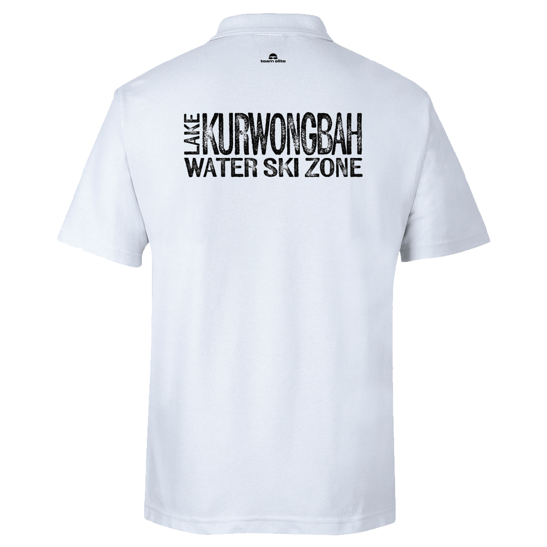 Lake Kurwongbah Polo - White