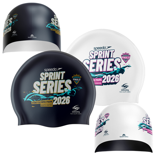 2026 SNSW Speedo Sprint FINALS Swim Cap - Reversible