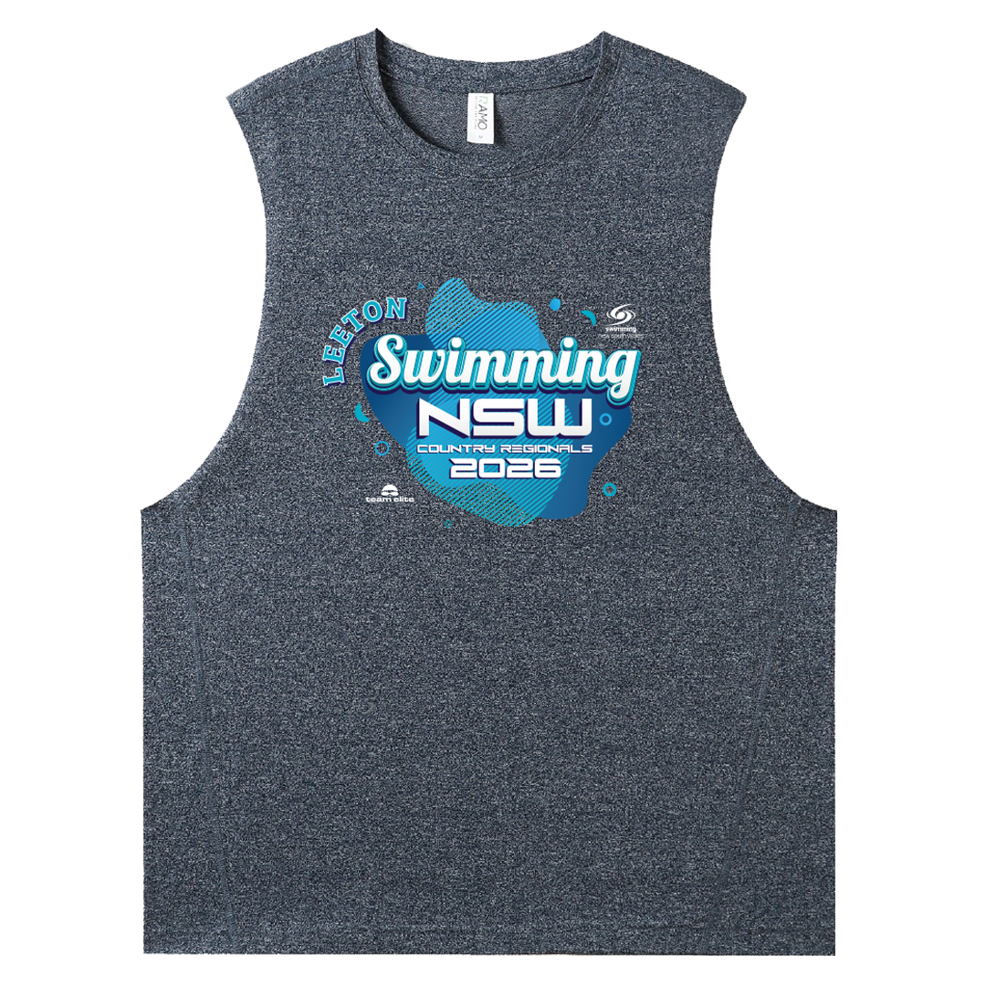 LEETON: 2026 NSW Country Regionals Tank - Navy Marl