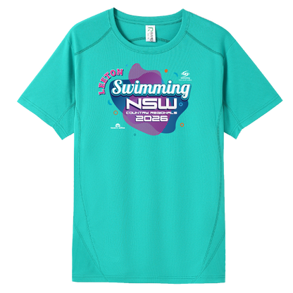 LEETON: 2026 NSW Country Regionals Names T-Shirt - Teal