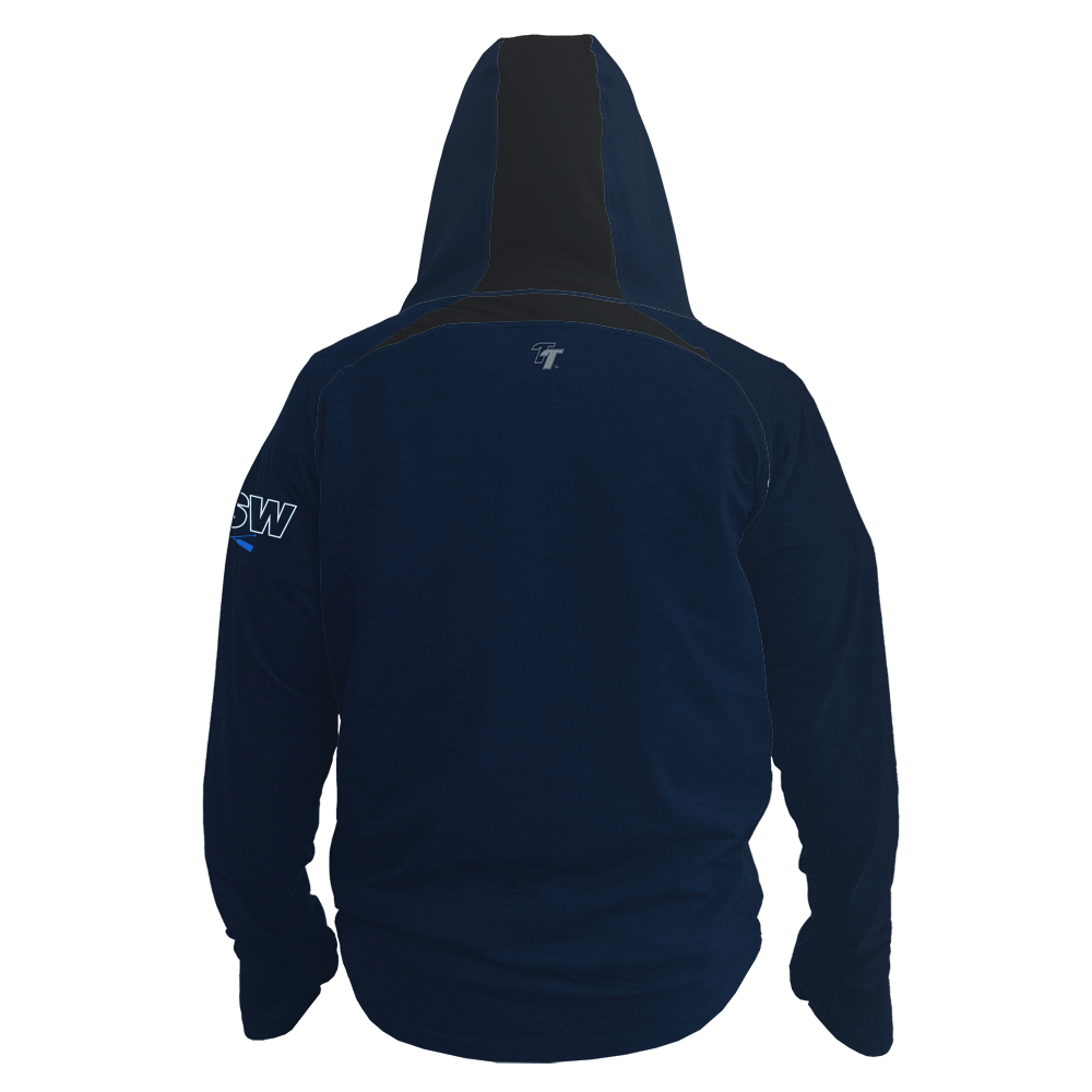 DBNSW State Rep TeamTech Performance Zip Hoodie - Navy