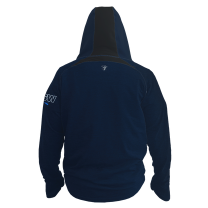 DBNSW State Rep TeamTech Performance Zip Hoodie - Navy