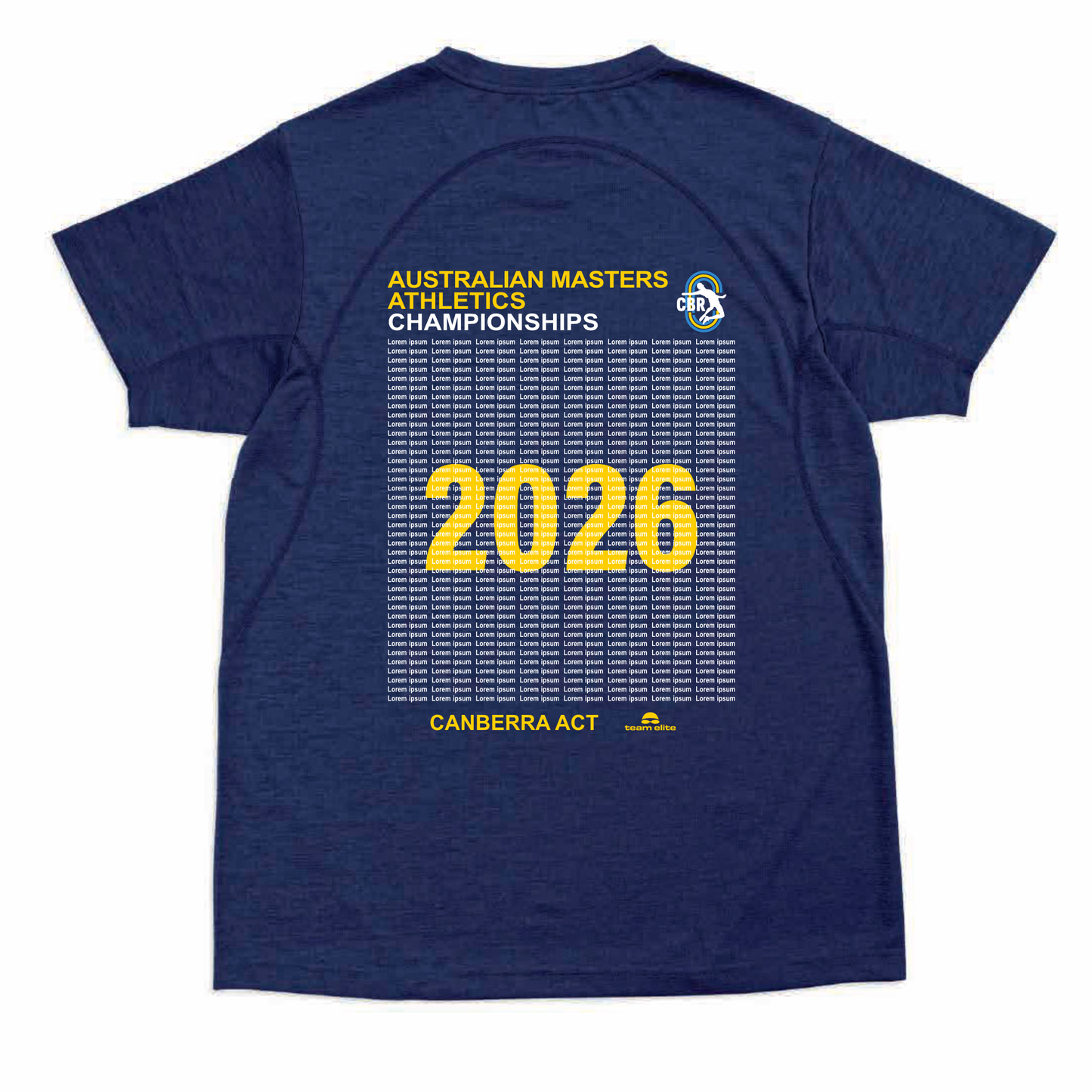 2026 AMA Championship Names Tee - Navy