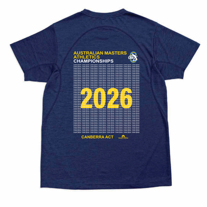 2026 AMA Championship Names Tee - Navy
