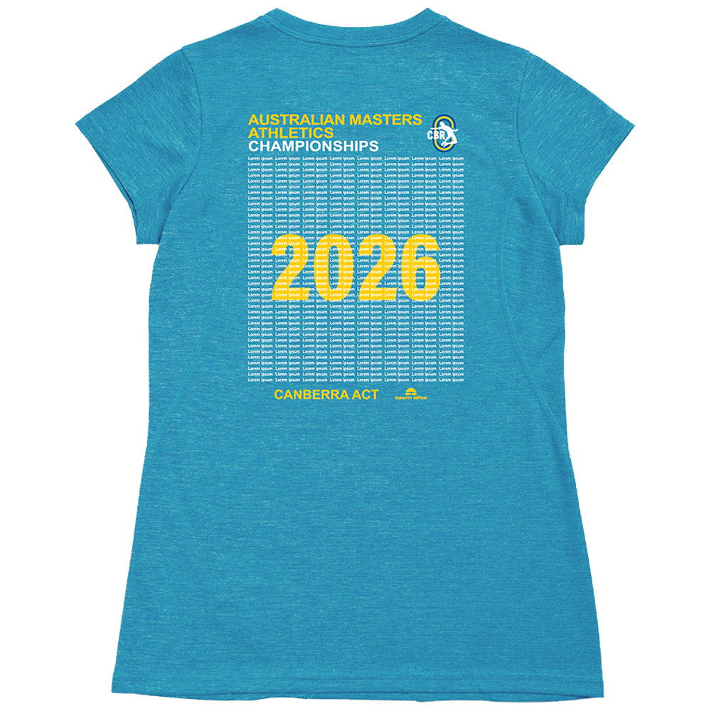 2026 AMA Championship Names Tee - Azure