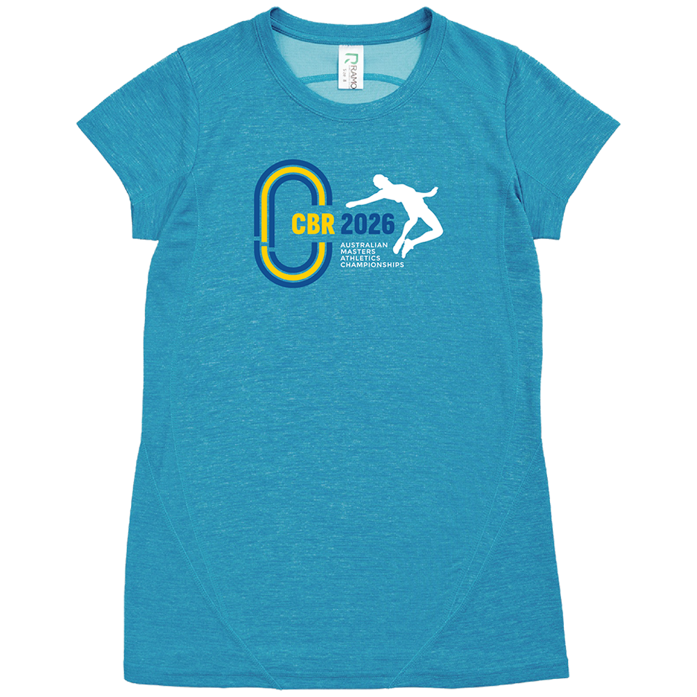 2026 AMA Championship Names Tee - Azure