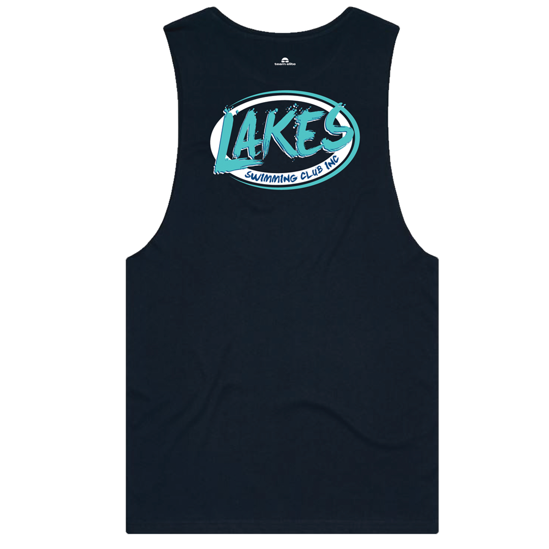 Lakes Swimming Club AS Colour Barnard Tank - Navy