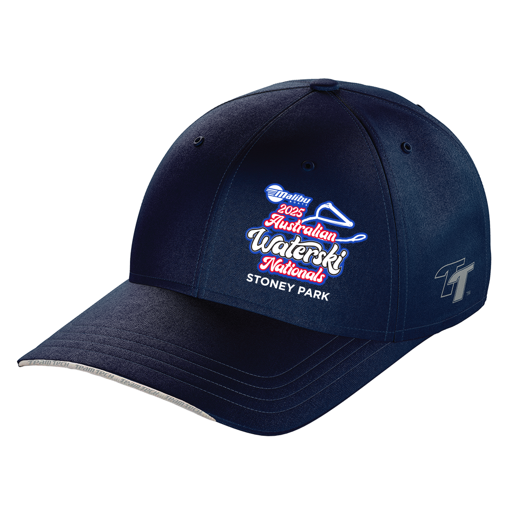 2025 Australian Waterski Nationals TeamTech Sports Cap - Navy