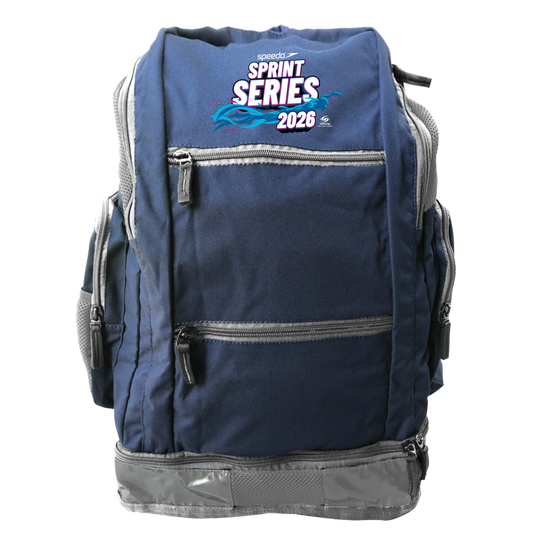 2026 SNSW Speedo Sprint Series Sports Backpack - Navy