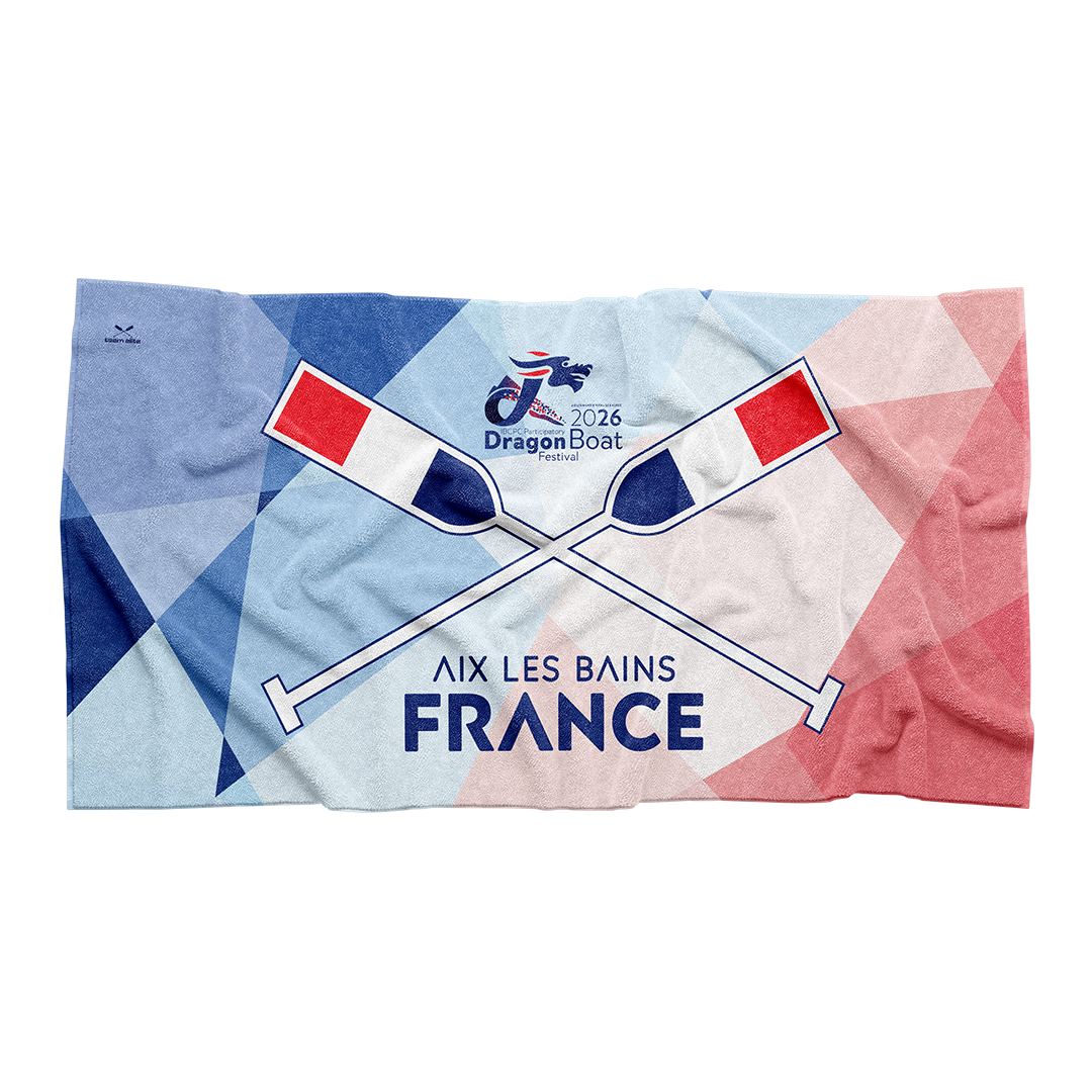 2026 FRANCE IBCPC Serviette de plage événementielle [Event Beach Towel]