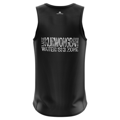 Lake Kurwongbah Singlet - Black