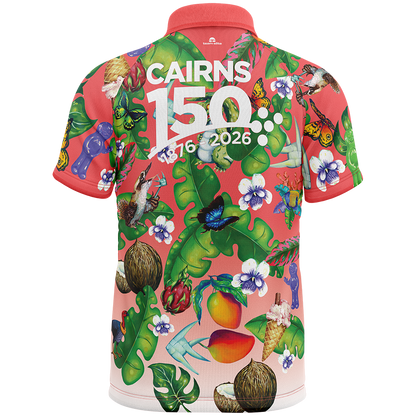 Cairns Celebrates 150 Years Mens/Unisex Polo - Coral