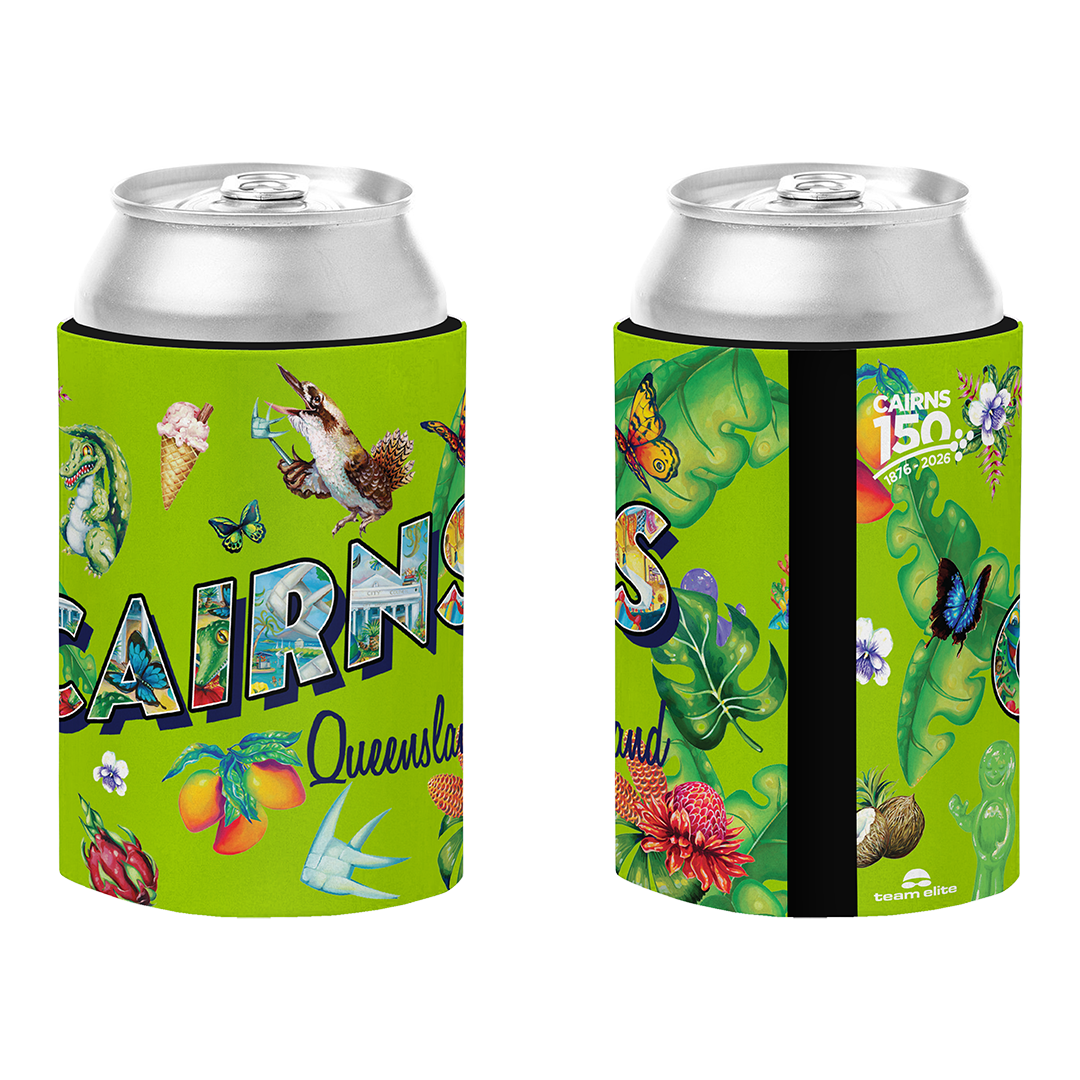 Cairns Celebrates 150 Years Stubby Cooler