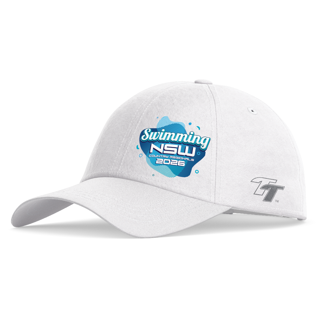 LEETON: 2026 NSW Country Regionals Sports Cap - White