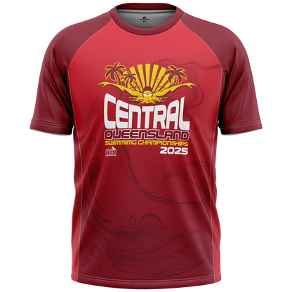 2025 CQ Championship Cool Dry Tee - Maroon