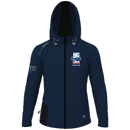 DBNSW State Rep Performance Zip Hoodie - Navy