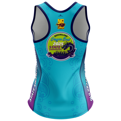 2025 DBQ Championship Racerback Singlet - Ladies