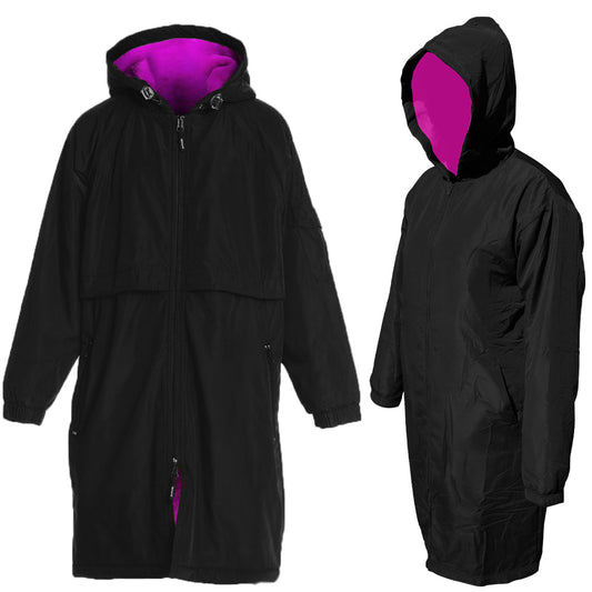 Deck Parka - Black/Pink