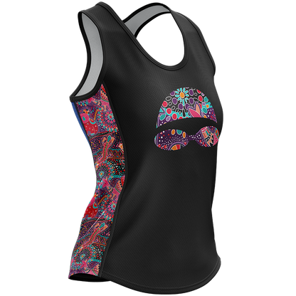 Eat Sleep Swim Racerback Singlet