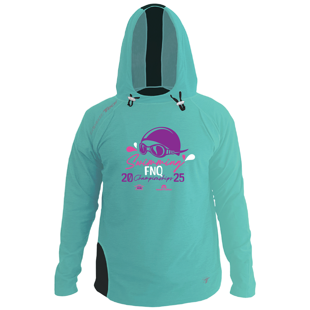 2025 FNQ Championship TeamTech Performance Hoodie - Teal