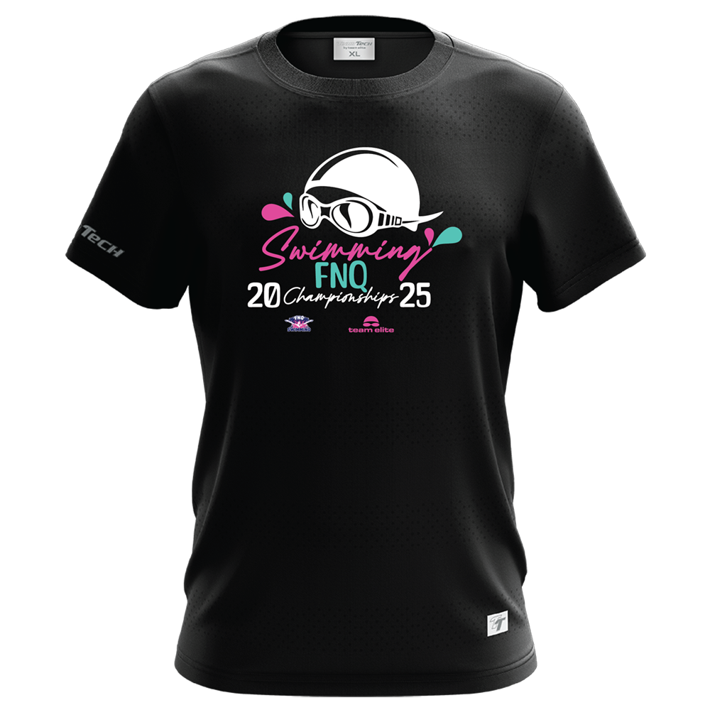 2025 FNQ Championship 'Names' Performance Tee - Black/Pink