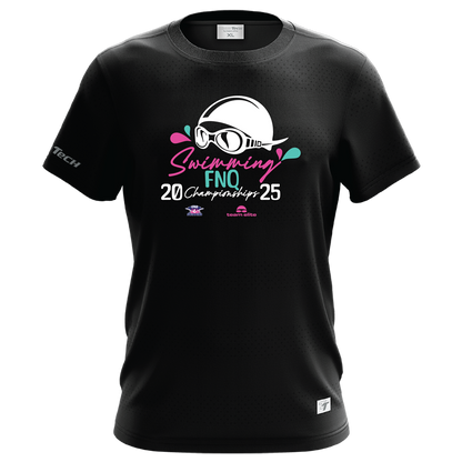 2025 FNQ Championship 'Names' Performance Tee - Black/Pink