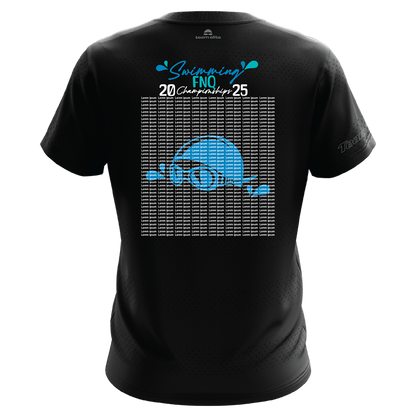 2025 FNQ Championship 'Names' Performance Tee - Black/Blue