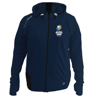 2025 GBRMG TeamTech Performance Zip Hoodie - Navy