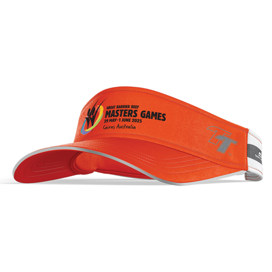 2025 GBRMG Sports Visor - Orange