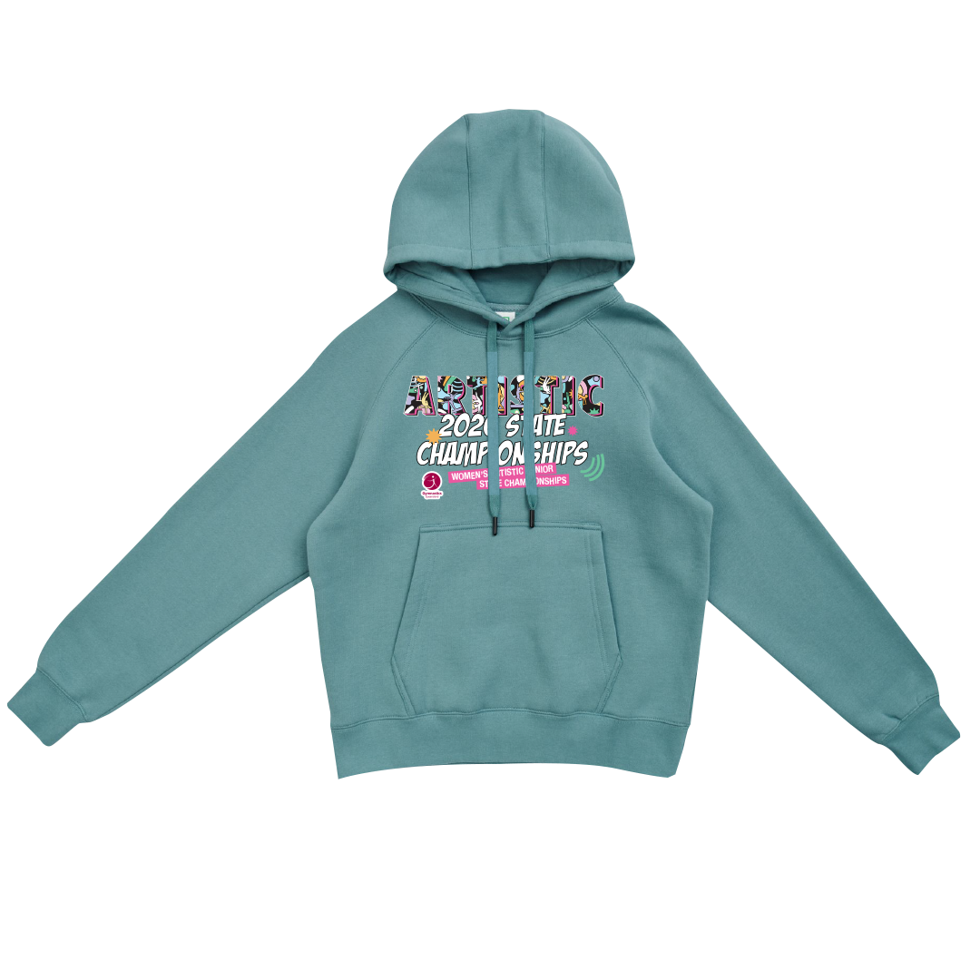 2026 WAG Junior State Championships Hoodie - Slate Green