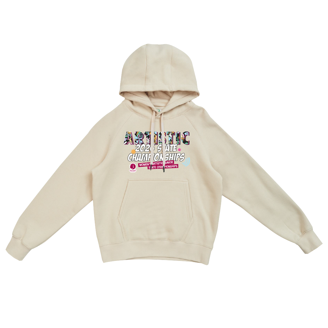 2026 WAG Junior State Championships Hoodie - Natural