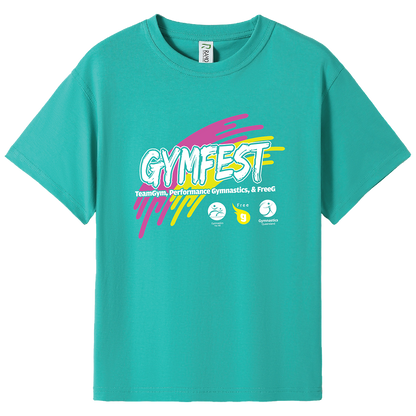 2026 GQ Gymfest Names T-Shirt - Jade