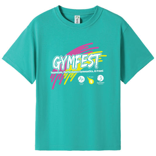 2026 GQ Gymfest Names T-Shirt - Jade