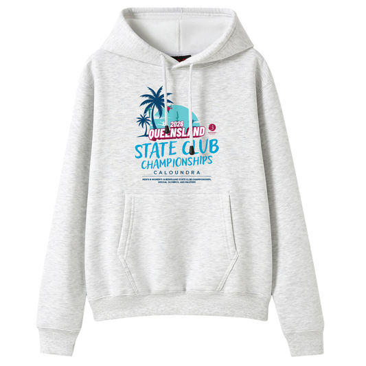 2026 GQ State Club Championship Hoodie - Snow/Blue