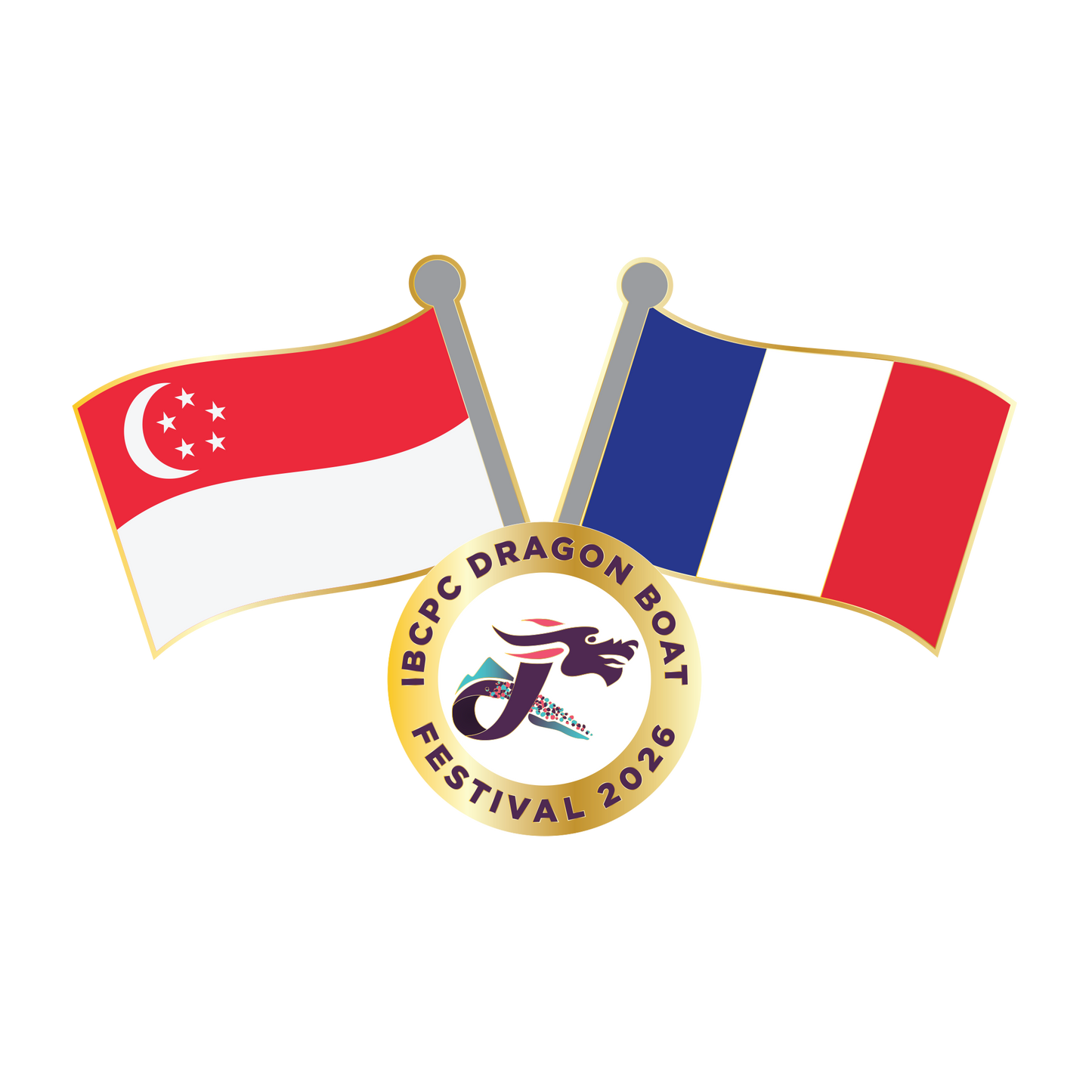 2026 FRANCE IBCPC Pays épingle [Country Pin]