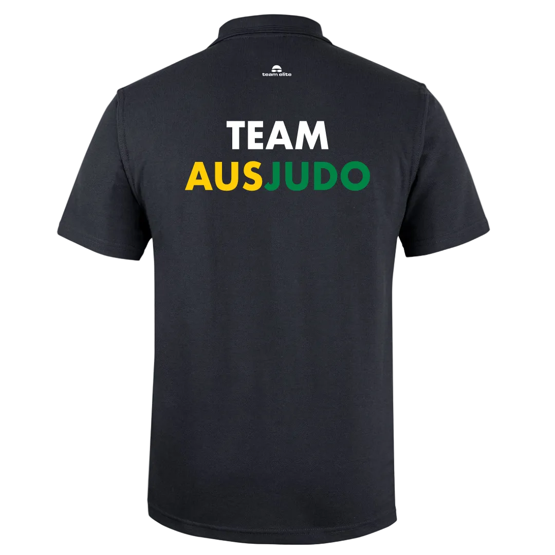 Judo Australia Polo Shirt - Black